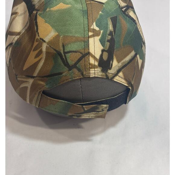 Real Tree style Camo Rhinestone Bling Streetwear Activewear Baseball Cap Hat - Picture 4 of 10